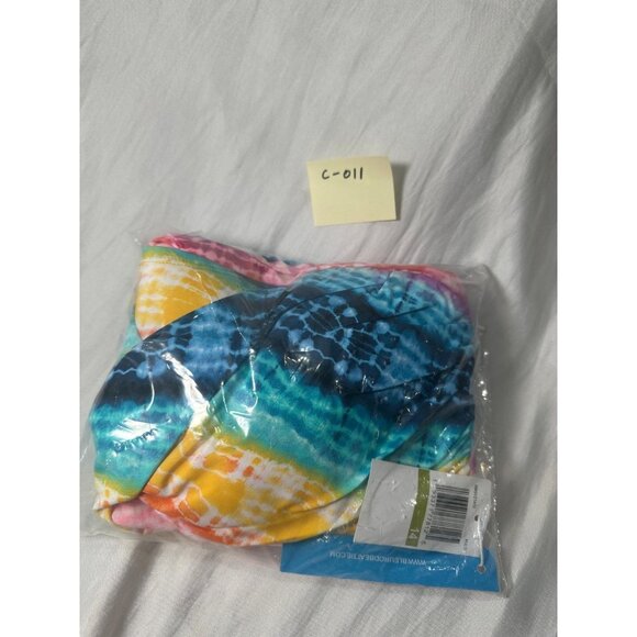 Bleu Rod Beattie Women's Takini Top RBGV21479 Good Vibrations Multicolor Size 14 - Picture 4 of 4